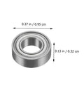 Metal bearing from Top Mount Router Bit Ball Bearing Repair Kit for Router Bits Replacement Tools Low Noise Metal Miniature Bearings