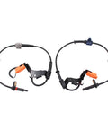 Front And Rear Abs Wheel Speed Sensor Kit For Honda Crv 2.4L 2002 2006, showing two wire harnesses with connectors.