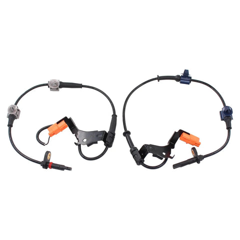 Front And Rear Abs Wheel Speed Sensor Kit For Honda Crv 2.4L 2002 2006, showing two wire harnesses with connectors.