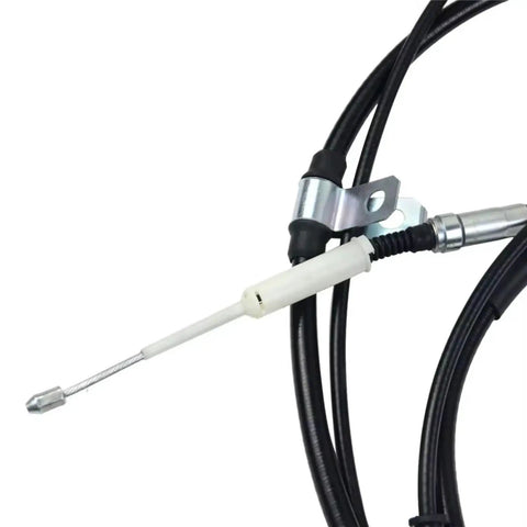 No Hassle Rear Electric Parking Brake Actuator Module For Land Rover Range Sport 2010 2016, solid cable assembly with mounting bracket.