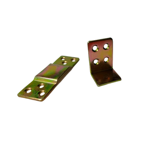 10 Sets Bed Hinges With Screws Hidden Bed Hinge Hardware For Bed Frames And Furniture Durable Iron With Steel Draw Surface