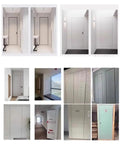 Heavy Duty Drywall Access Panel With Clean Flush Mount Lid And Weather Resistant Aluminum Shell in various indoor settings.