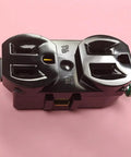 Straight Swap Nema 5 15R Duplex Wall Outlet 15 Amp 125 Volt UL Listed Electrical Receptacle featuring black durable housing.