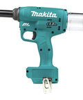 Pro Grade 18V Brushless Cordless Riveter With Serious Pulling Force Sets Aluminum And Steel Rivets Instantly, side view