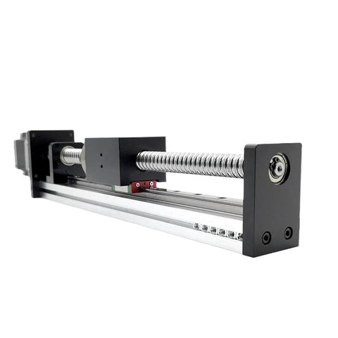 Ball Screw Driven Linear Actuator With Guide Rail Translation Stages For Motorized XY Table High Precision Motion System Low Noise