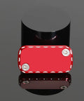 Front Brake Fluid Reservoir Cap Compatible With 125 Models Ct125 Trail 125 Dax St125 Cr125 Cr250R 1996 2007 2018 2024 Drop In No Fuss Easy Install Red Motorcycle Oil Tank Cap in red, showing CNC billet aluminum with anodized finish on black reflective surface.