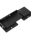 Big Time Security Seven Point Six Inch Aluminum Flip Latch Lock For Exterior Gate And Door With Heavy Duty Alloy Build, side view