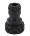 Garden Hose Quick Connect Fittings Pack Of 10 G3/4 Male Thread Plastic Hose Connectors, Universal Fit, Front View