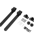 Sliding Barn Door Hardware Kit With Carbon Steel Track And Mini Rail Easy Install No Squeaks Smooth Quiet Sliding components