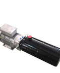 Heavy Duty Horizontal Mount Hydraulic Power Unit Single Phase 115 Or 230 Volt Pump For Dock Levelers with motor and tank.