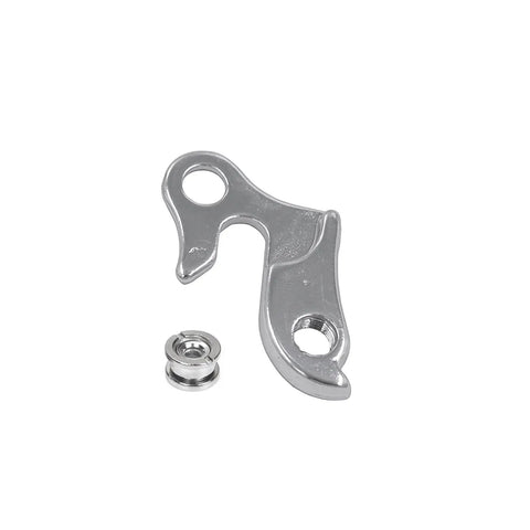 2 Pack Derailleur Hanger 27 Replacement For Mountain And Road Bicycles, Universal Silver Aluminum Alloy Hanger With Mounting Screws