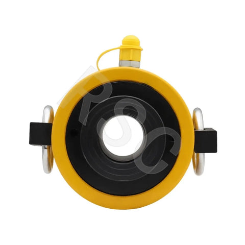 Straight Up 60 Ton Hydraulic Hollow Plunger Ram, 50 Millimeter Stroke With Hand Pump, Tough As Nails Heavy Duty Jack Built To Crush Heavy Loads For Rigging And Garage Work