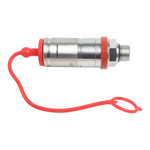 Heavy Duty Hydraulic Female Quick Coupler Fits M22 X 1.5 Farm Machinery Fitting For 6120L 6215 6220 6220L 6320 6320L Tractors, steel with red cap