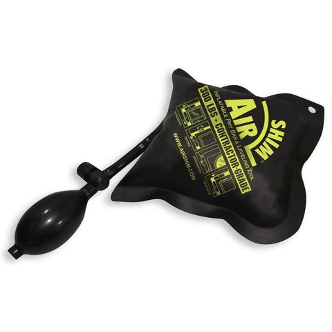 Inflatable Air Shim Pry Bar And Leveling Tool For Window Door And Cabinet Installations 300 LB Capacity Pro Grade Contractor Wedge