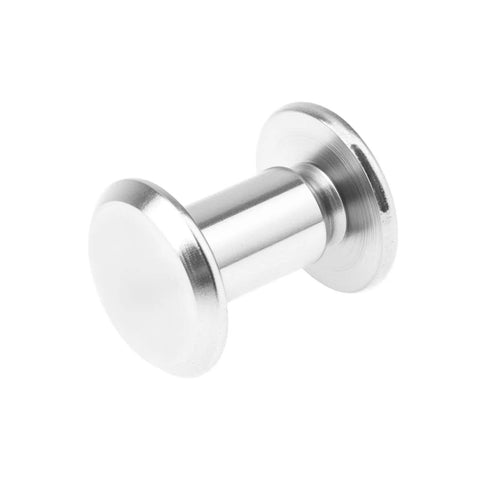 Fifty Pack Chicago Screws And Leather Rivets Featuring Phillips Cross Head Drive knockout silver barrel nut for leather crafts