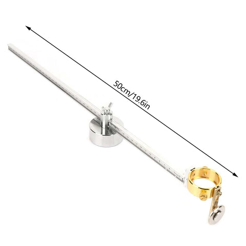 Adjustable Cutting Torch Circle Cutter Jig With Magnetic Base And Roller Guide For Plasma Cutter, Pro Grade Circle Cutting