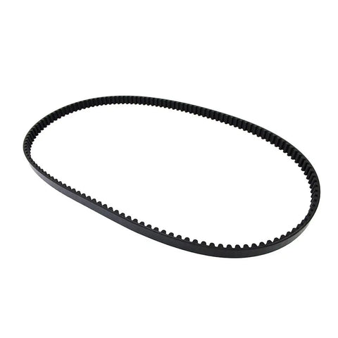 Heavy Duty 134T Drive Belt For Harley Davidson Motorcycle Engine Replacement 24mm Rubber transmission belt shown from an angle.