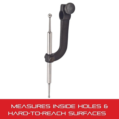Indicator Hole Attachment AGD Standard Pro Grade Clamp for Precise Hole Depths Up To 42 mm, Robust Metal Build, Model 670B