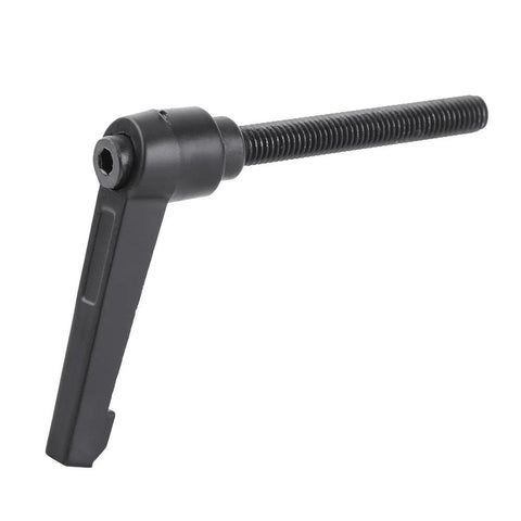 Adjustable Clamping Lever With External Male Thread For Machinery, ratchet style threaded handle knob, M8, durable alloy construction