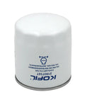 Heavy Duty Coolant Filter Fits Volvo D11 D13 D16 Engines Replaces WF2129 PR9661, white cylindrical design, top view.