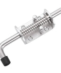Two Pack Heavy Duty 304 Stainless Steel Spring Latch Lock 6.5 Inch with spring mechanism for exterior door or gate