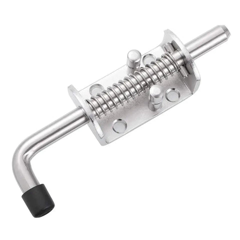 Two Pack Heavy Duty 304 Stainless Steel Spring Latch Lock 6.5 Inch with spring mechanism for exterior door or gate