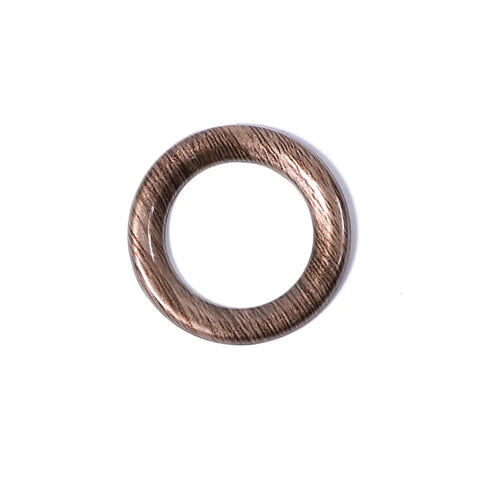 Factory Look Snug Fit Push Start Button Cover For Hummer Electric Pickup 2024 2025 ABS plastic trim ring with wood grain finish.