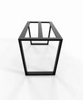 Beefy Heavy Duty Metal Table Frame For Granite Quartz Glass Tops, 660 Lb Capacity, 28 Inch Height, Industrial Style Base