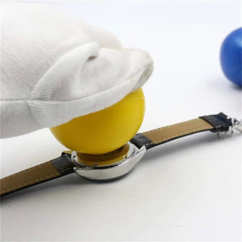 Air Filled Friction Ball Watch Case Opener With Ball Needle Quick Back Case Opening Tool For Unscrewing Watches 2 1/2 Inch