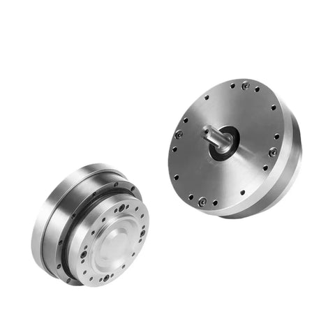 Smooth Operator 20 Arcsec Harmonic Drive Reducer With Zero Slack Play For Factory Robots And Cnc Rotary Tables, two compact gear reducers.