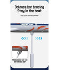 Balance bar feature of Mini 2.4G RC Sailboard With LED Lights Never Flip Design Dual Speed Modes Indoor Outdoor Water Boat