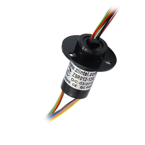 Compact Electric Slip Ring Coupling For Handheld Pan Tilt Stage Lighting Integrated Visual Rotary Joint No Fuss Plug And Play Rotary Connector
