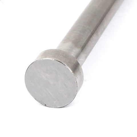 Top Tier 10-Pack Of Heavy Duty Straight Ejector Pins With 9.5mm Shank And 153mm Length close-up of pin shaft end
