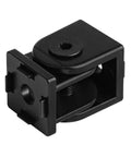 Eight Pack Black Pivot Joint Hinges For 2020 Aluminum Extrusion Profiles With Zinc Alloy, Black Powder Coat Finish