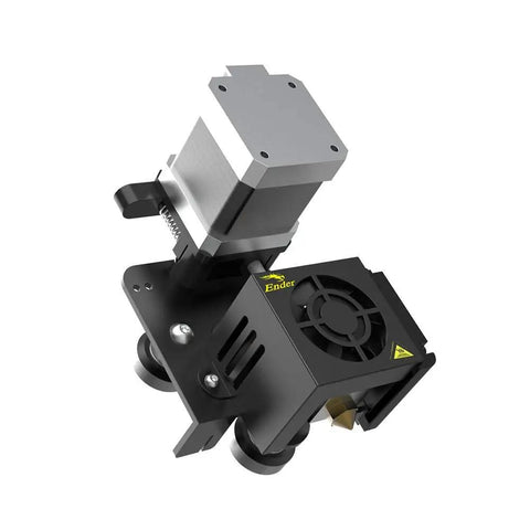 Ender 3 Direct Drive Upgrade Kit With 42-40 Stepper Motor Hotend and fan, show casing components for flexible filament handling.