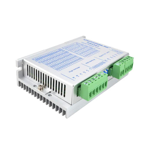 StepperOnline digital stepper motor driver for CNC with green terminal blocks and heatsink