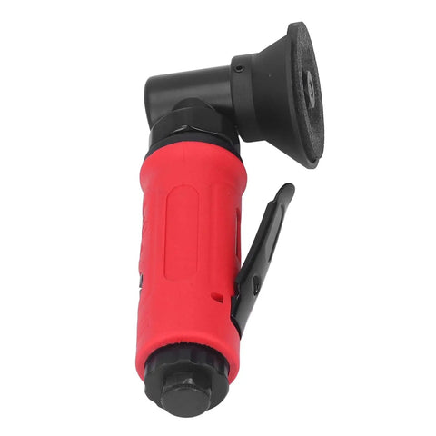 Heavy Duty Two Inch Pneumatic Angle Grinder Built Like A Tank With Durable Zinc Alloy Frame and Smooth Grip Design, side view