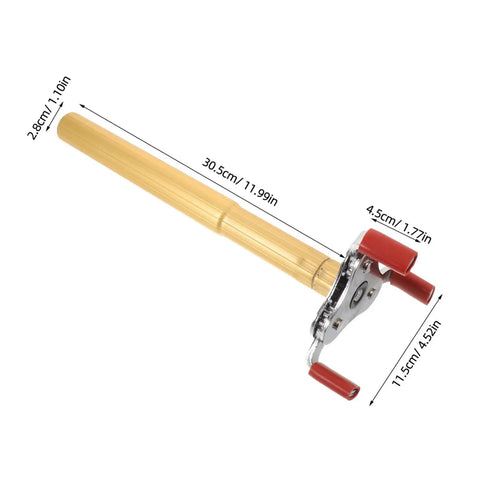 No Sweat Smoke Sensor Removal Tool With Slick Aluminum Extension Pole, 30.5cm long, for easy ceiling extraction.