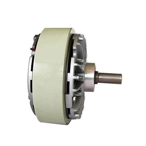 Side view of Single Shaft Magnetic Particle Brake For Textile And Printing Machines With 3Nm To 400Nm Torque Range