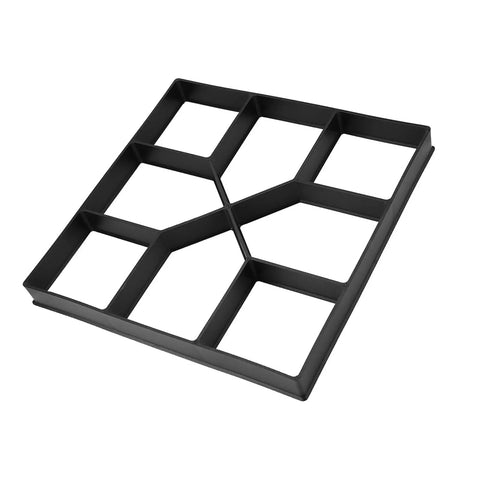 Walk Maker Concrete Mold Reusable Paver For Garden Path Patio Lawn Pavement DIY Stone Mold Durable Plastic Form For Stepping Stones And Walkways