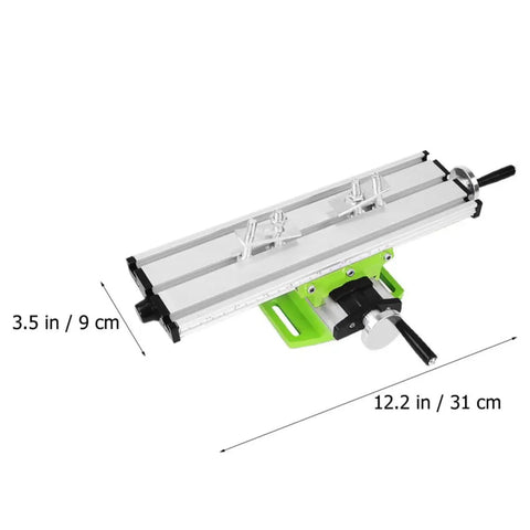 Cabilock Multifunctional Milling Platform For Drilling and Milling Machines Compact Design Alloy Steel Mini Drill Stand 3.5 in height and 12.2 in length