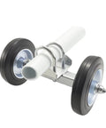 6 Inch Heavy Duty Sliding Gate Rollers With Rubber Wheels No Track Gate Hardware Kit for Driveways Fences and Industrial Gates