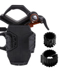 NexYZ Universal Smartphone Adapter For Telescope Binoculars And Spotting Scopes With 3 Axis Alignment For Snapping Epic Photos, with adapters