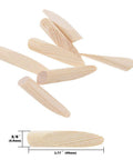 100 Pack Solid PinePocket Hole Plugs For Pocket Hole Jig And Woodworking Projects, 3/8 Inch Diameter, 1.78 Inch Length