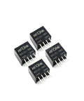 Top Shelf Plug And Play DC To DC Isolated Power Converter 5V Input To 12V Output 1W 83mA Switching Module Street Ready components in a close-up view.