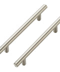 60 Pack Brushed Nickel Stainless Steel Cabinet Pulls For Kitchen Cabinets Drawers And Cupboards With Seven And Three Eighths Inch Length