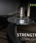 Testing process of Edge Carbon Wheels 700c Rim Brake Ultralight Wheelset With Ceramic Bearings 50mm Rim Weighing 1260g
