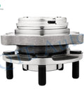 Front view of Front Wheel Bearing Hub Assembly Replacement For 2007 2018 Nissan Altima 32 Spline Teeth Drop In Ready