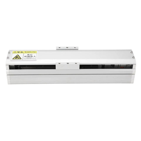 CNC Linear Motion Rail Guide With SFU1605 Ball Screw, Aviation Aluminum Frame, Heavy Duty 200mm Stroke in white casing