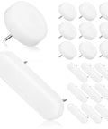 All In One Furniture Glide Nails Set With Oval Double Head Pins And Round Single Pins for floor protection